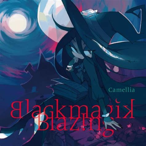 Camellia black magic blazing